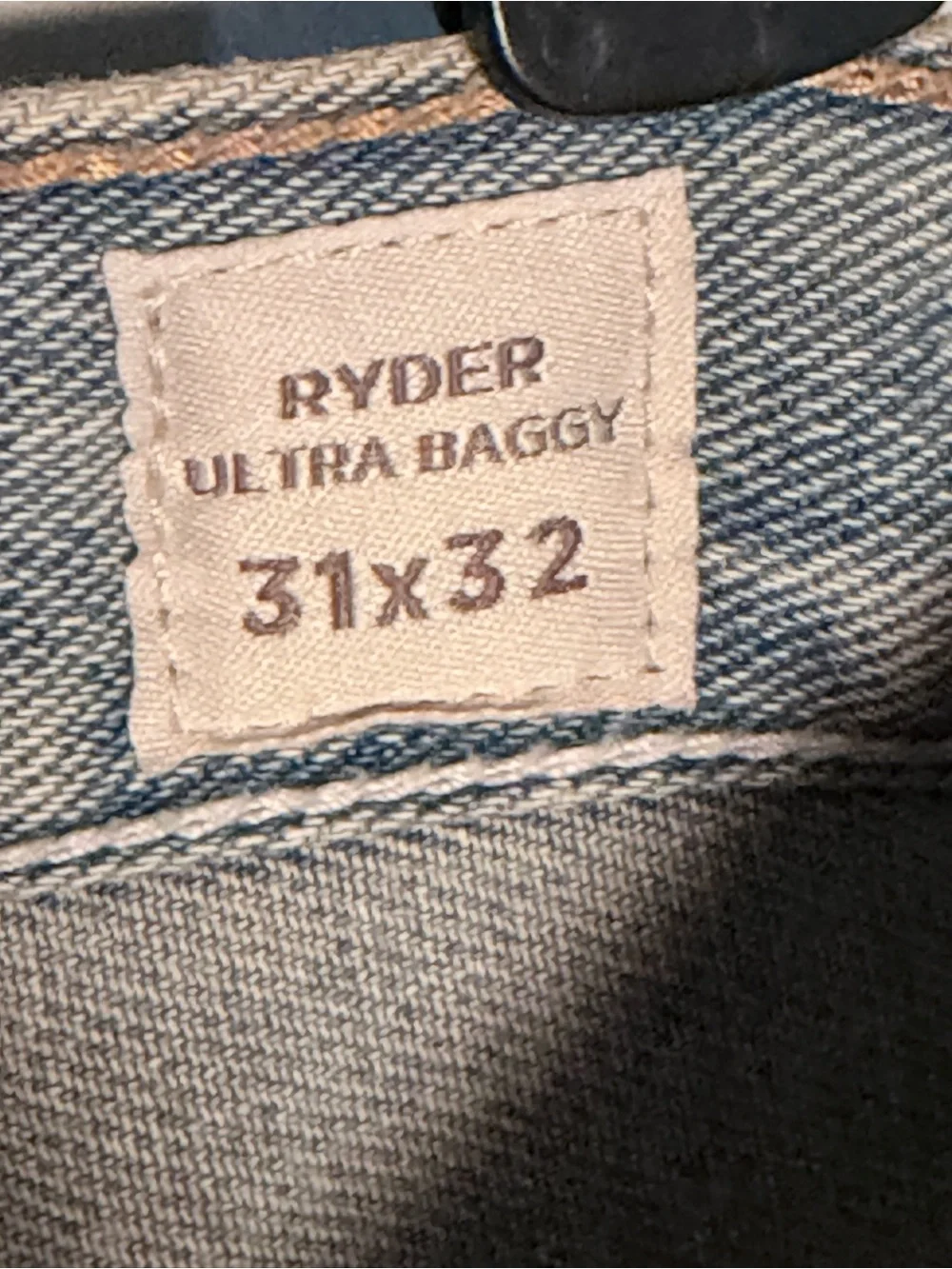 PacSun Light Blue Ryder ultra baggy  Wide-Leg Jeans for Men
